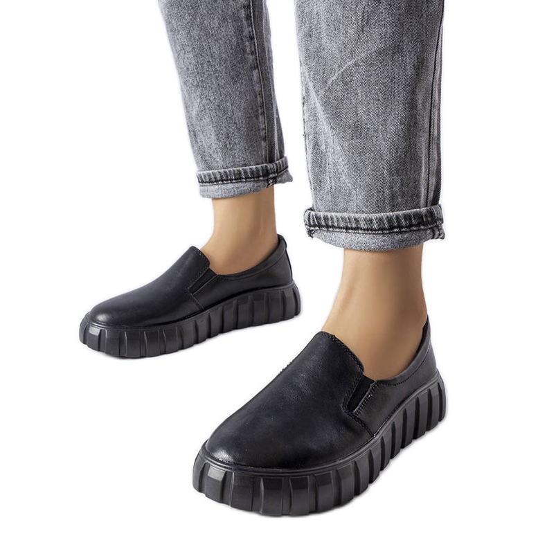 Black brogues LS5379 Taupe Black brogues LS5379 Taupe