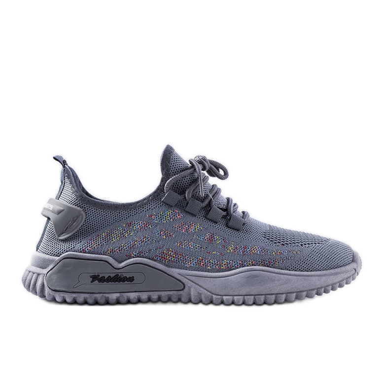 Gray men's sneakers from James grey