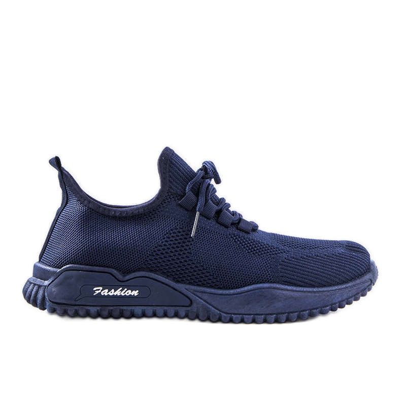 Navy men's Benjamin sneakers blue