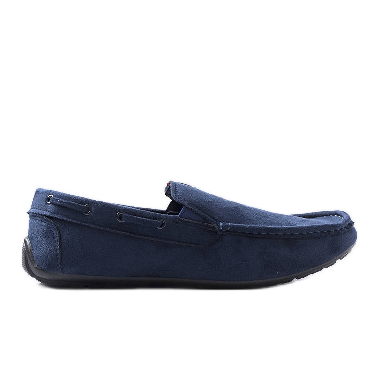 Nashville men's navy loafers blue