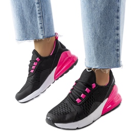 BM Court sneakers in black and pink BM Court sneakers in black and pink