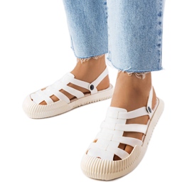 Canton white rubber sandals Canton white rubber sandals