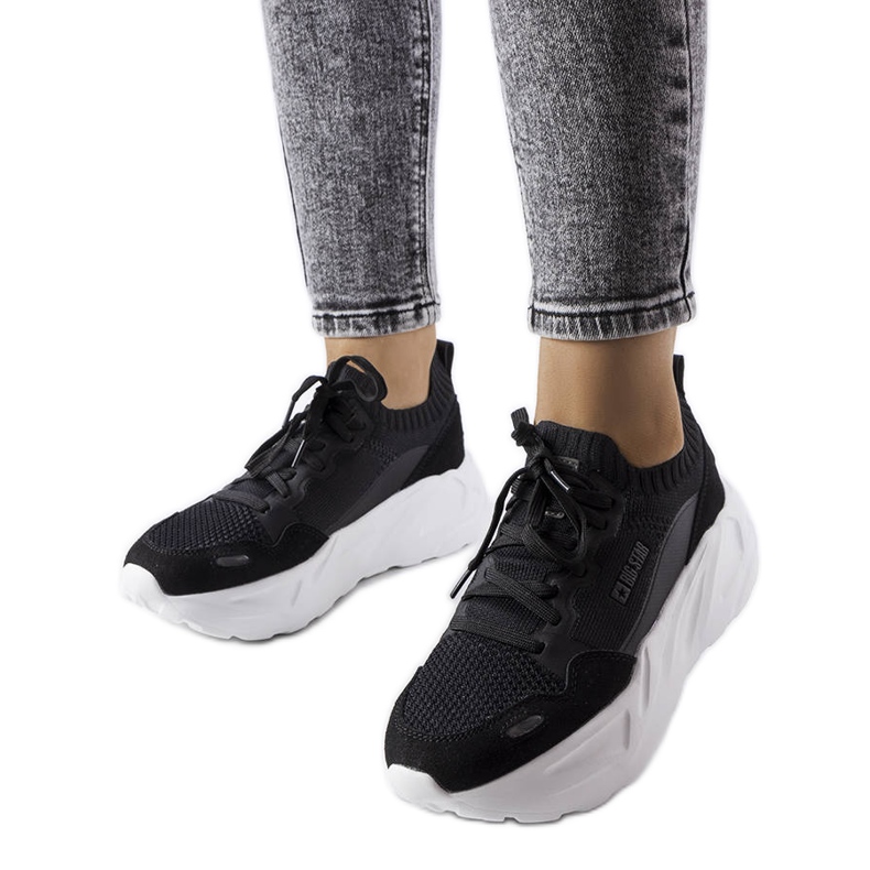 Big Star JJ274603 black sneakers Big Star JJ274603 black sneakers