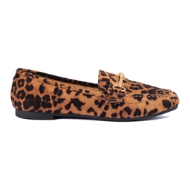 Women's slip-on suede loafers Shelovet brown Women's slip-on suede loafers Shelovet brown