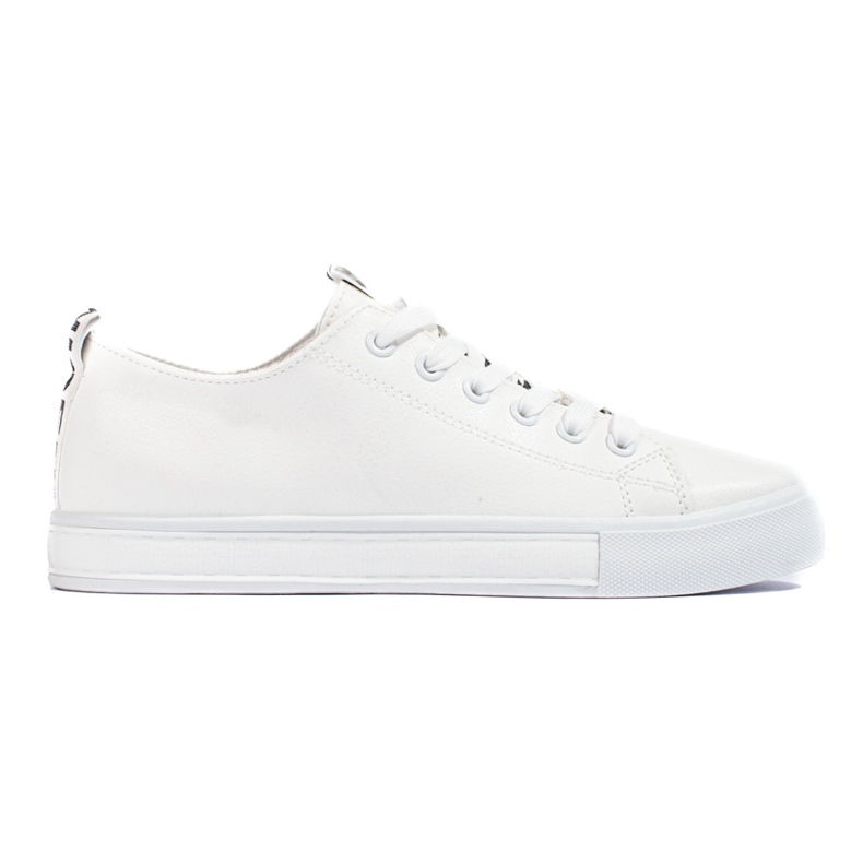 Shelovet white classic sports shoes