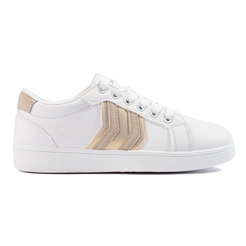 Shelovet white classic sports shoes