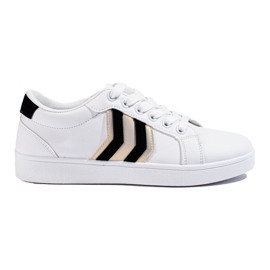 Shelovet white classic sports shoes