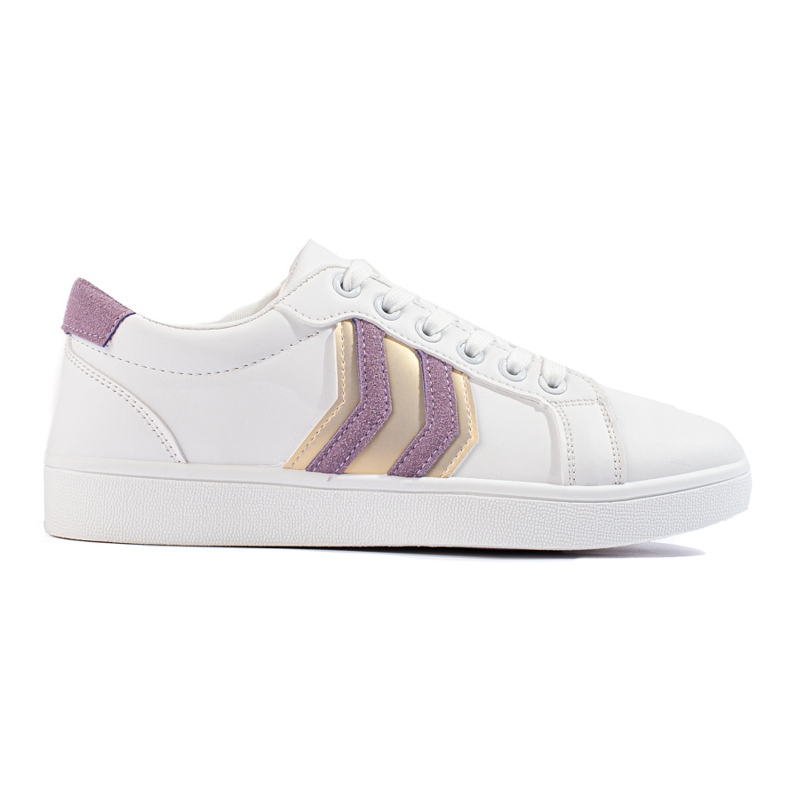 Shelovet white classic sports shoes