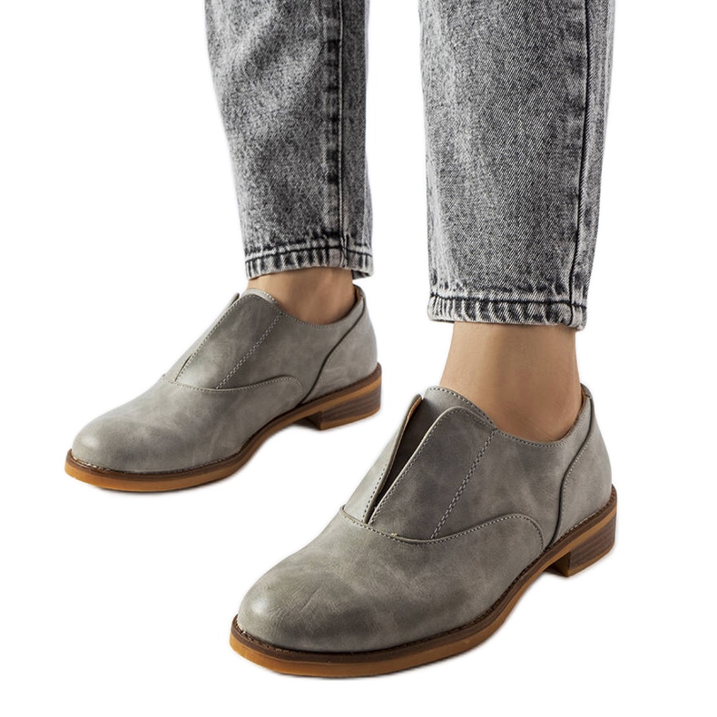 Gray shoes LS5379 grey
