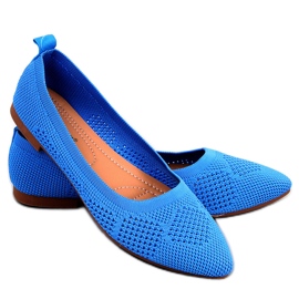 Openwork ballerinas Forlani Blue