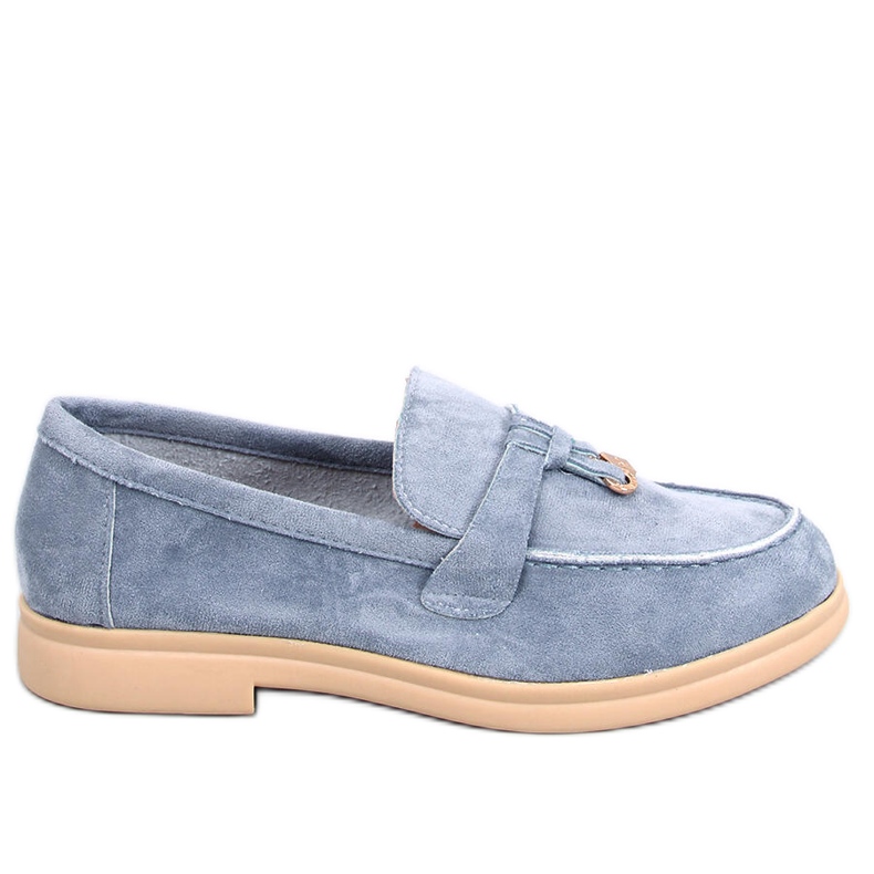 Suede loafers from Ottavia Blue Suede loafers from Ottavia Blue