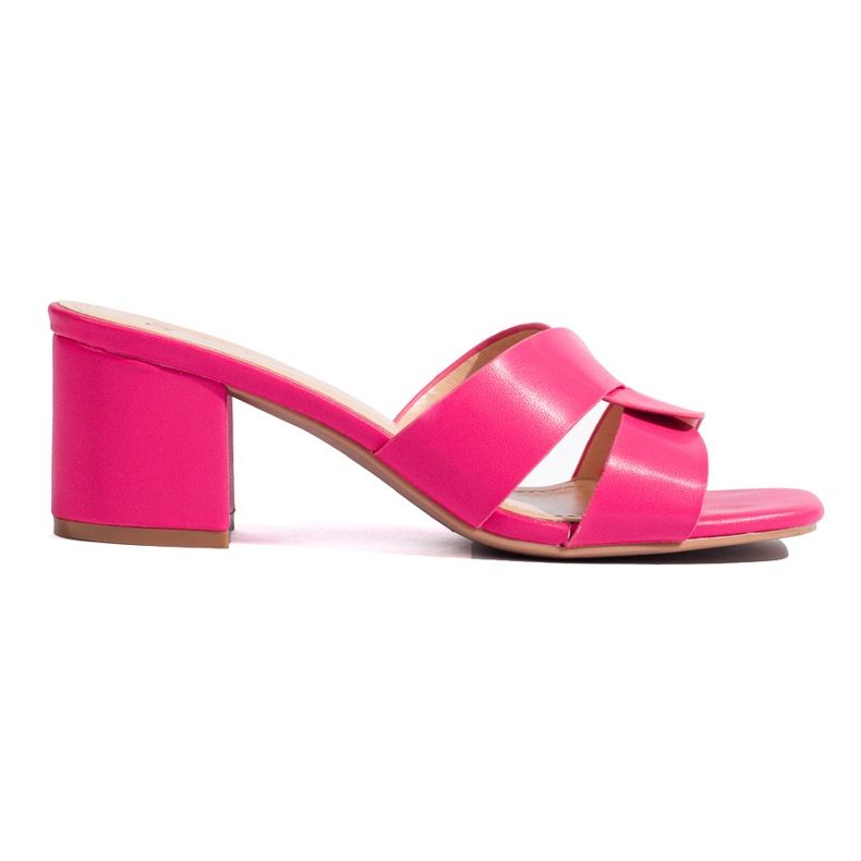 Women's pink Shelovet mules