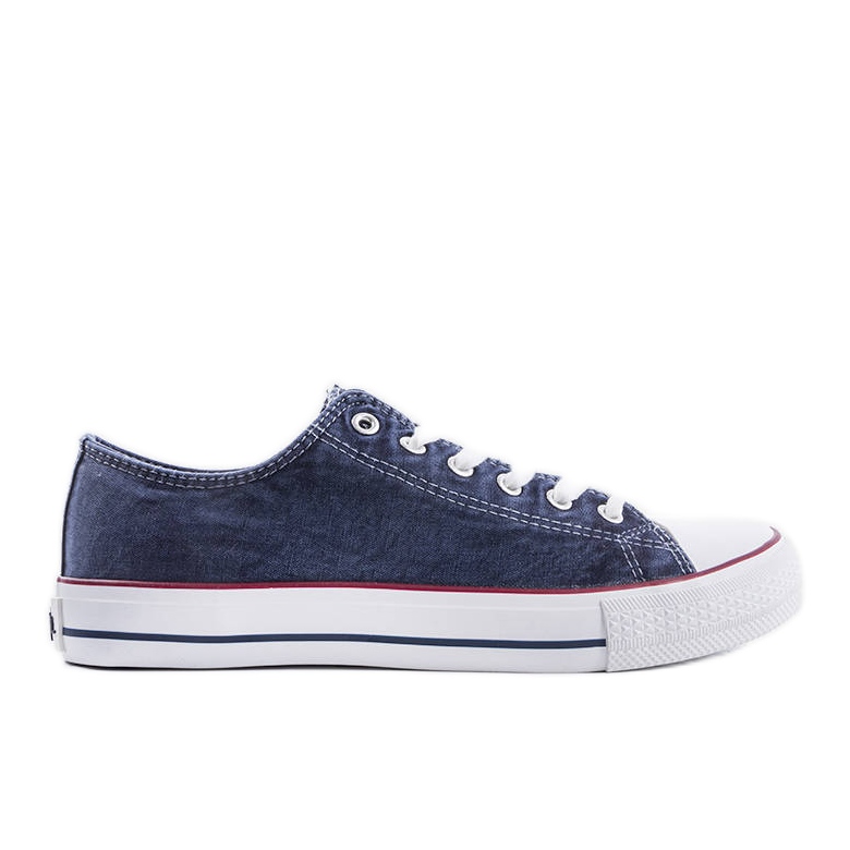 Navy sneakers from Lee Cooper LCWL-20-31-033 blue