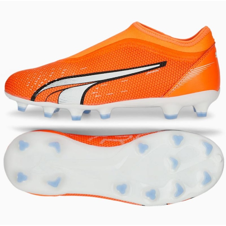 Puma Ultra Match Ll FG/AG 107229 01 Football Boots orange oranges and reds