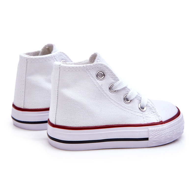 Children's High-top Sneakers, White