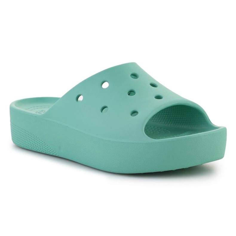 Crocs Classic Platform Slide W 208180-3UG green