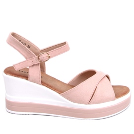 Wedge sandals from Winkler Pink Wedge sandals from Winkler Pink