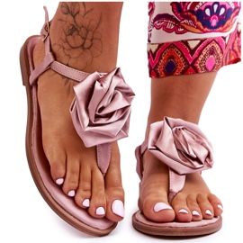 Women's Flip Flops With Fabric Rose Nude Carisma pink Women's Flip Flops With Fabric Rose Nude Carisma pink