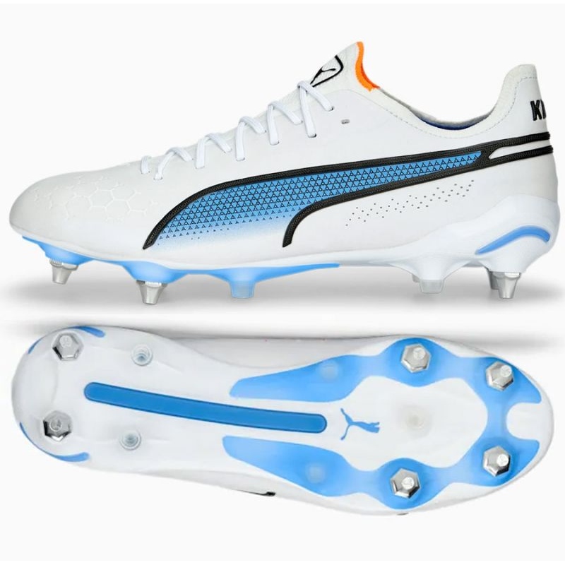Puma King Ultimate MxSG M 107098 01 shoes white white