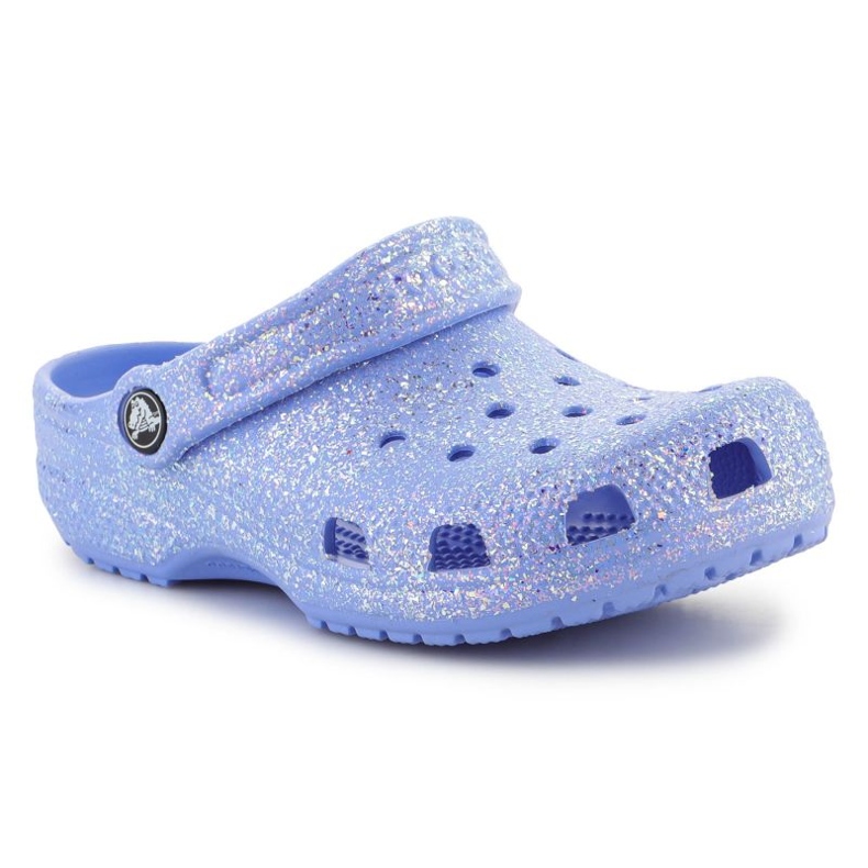 Clogs Crocs Classic Glitter Clog K Jr 206993-5Q6 blue