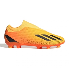 Adidas X Speedportal.3 Ll Fg Jr GZ5060 football shoes orange oranges and reds