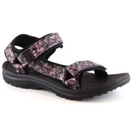 News 5630 black women's sports sandals with velcro