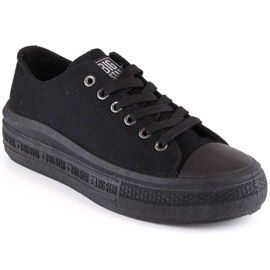 Sneakers on the platform Big Star W INT1874A black Sneakers on the platform Big Star W INT1874A black