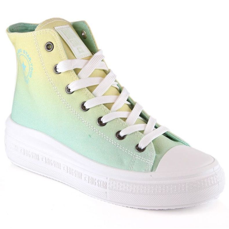 Platform ankle sneakers Big Star W INT1877A multicolor multicolored