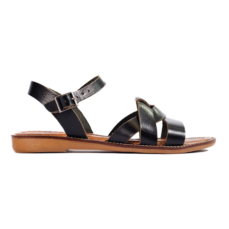 W. Potocki Women's leather sandals Potocki black W. Potocki Women's leather sandals Potocki black