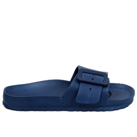 BM Romero D.BLUE rubber slides with a buckle BM Romero D.BLUE rubber slides with a buckle