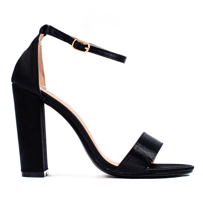 Shelovet black high heel sandals Shelovet black high heel sandals