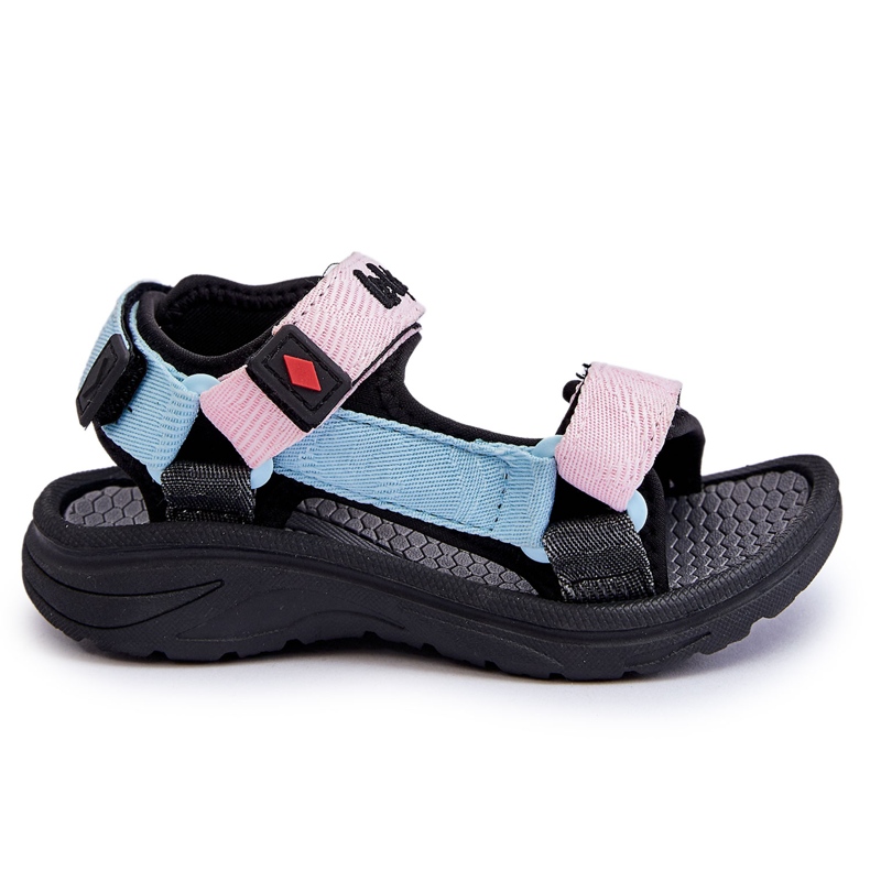 Lee Cooper Children's Sandals LCW-23-34-1687 Blue-Pink