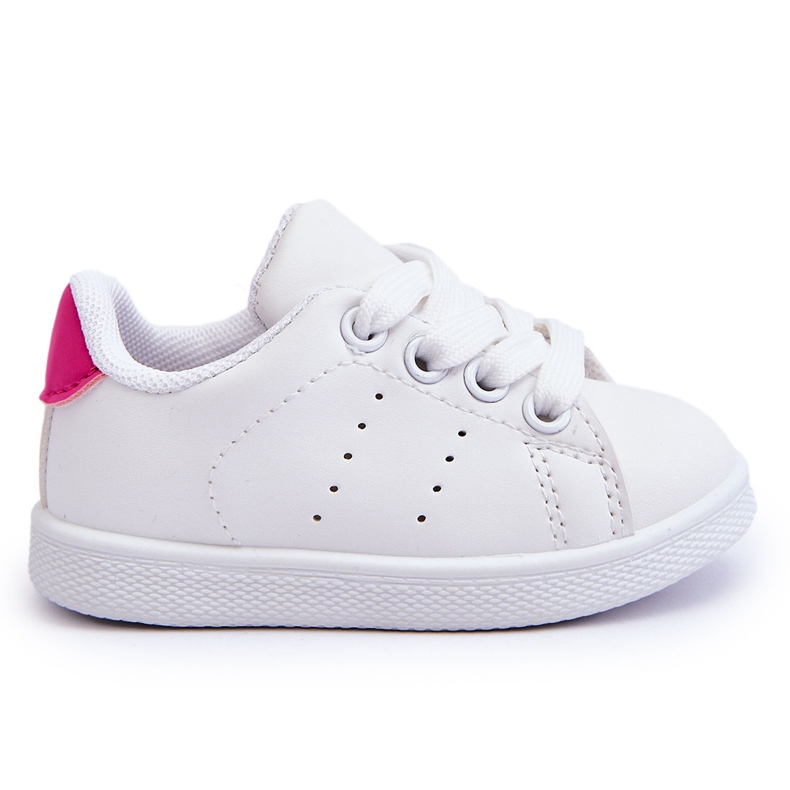 FR1 Children's Sport Shoes White and Pink Miles