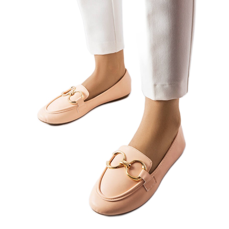 Women's beige Couturier loafers Women's beige Couturier loafers