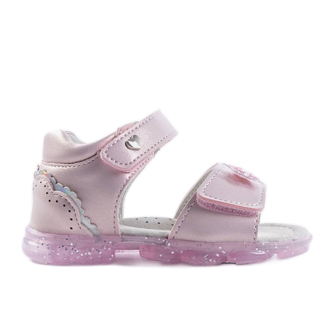 Evento Pink children's Bousquet sandals