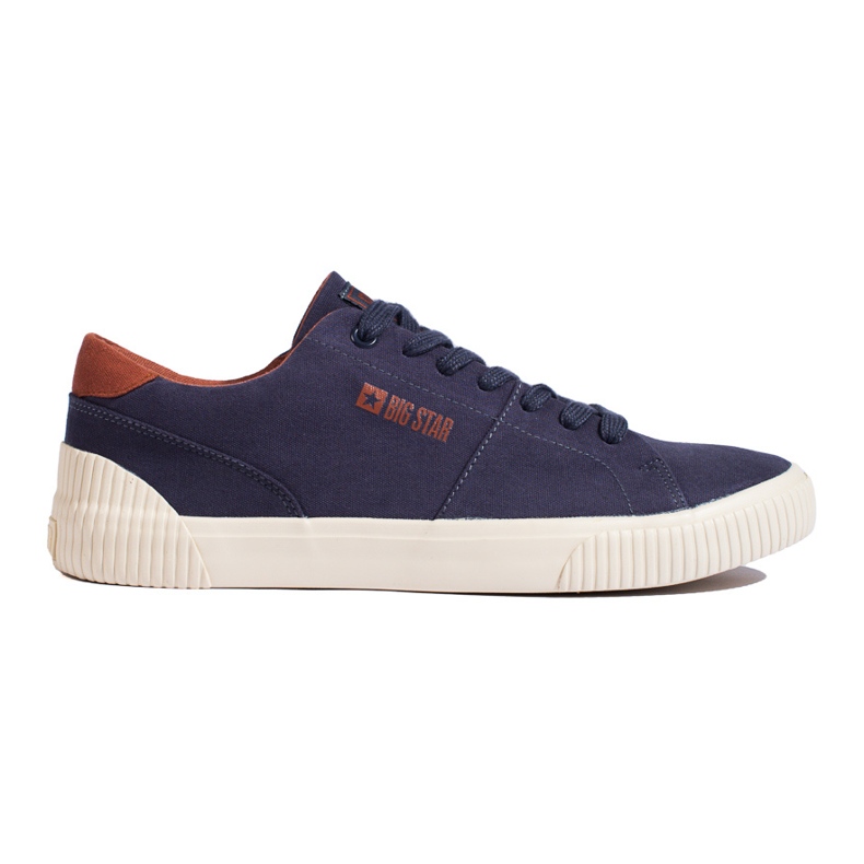 Big Star LL174011 men's navy blue sneakers