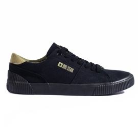 Big Star LL174009 men's black sneakers