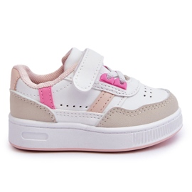 FR1 Classic Children's Sport Shoes White and Pink Marlin