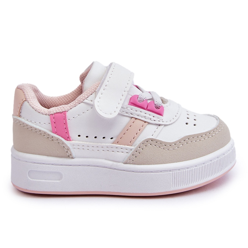 FR1 Classic Children's Sport Shoes White and Pink Marlin