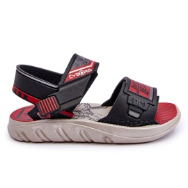 Children's Sandals Grendene Kids JJ385011 Black and Red Children's Sandals Grendene Kids JJ385011 Black and Red