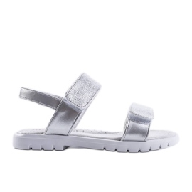 PA1 Elkview Kids Silver Sandals