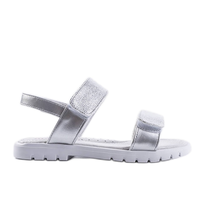 PA1 Elkview Kids Silver Sandals
