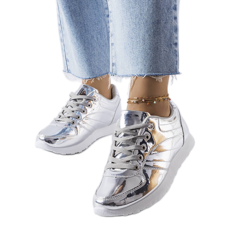 Quessy silver sneakers Quessy silver sneakers