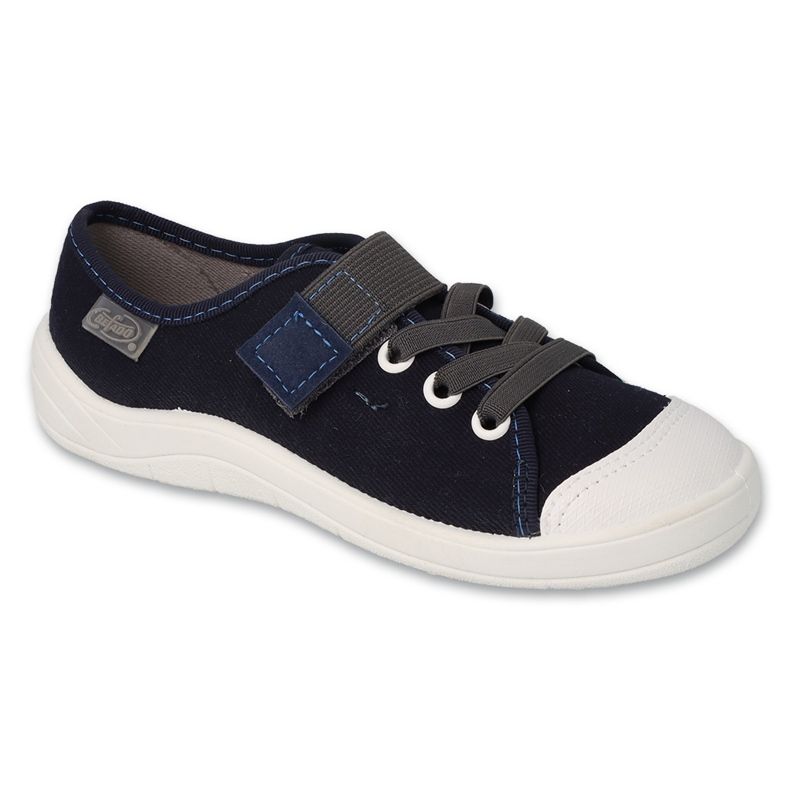 Befado children's slippers 351Y047 navy blue