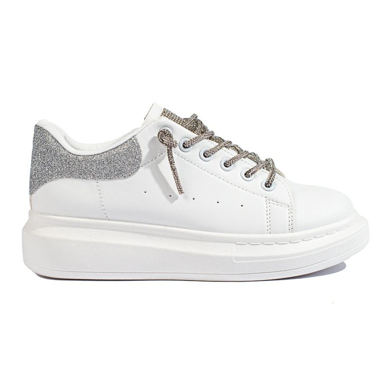 White Shelovet women's sports shoes