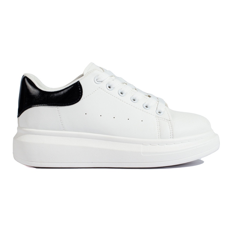 Shelovet women's white sports shoes