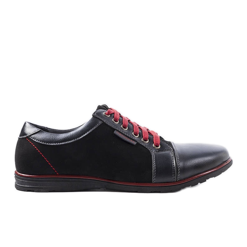 Black elegant men's shoes from Brisebois