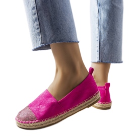 Pink platform espadrilles from Magali