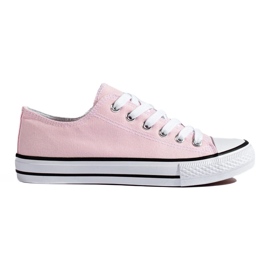 SHELOVET Women's pink Vico low sneakers SHELOVET Women's pink Vico low sneakers