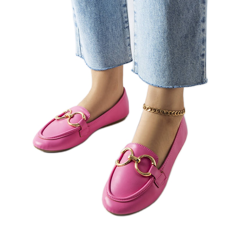 Women's pink Couturier loafers